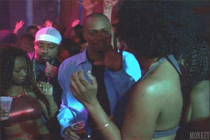 When an ex tries to talk to me