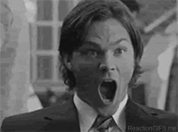 Supernatural mouth open gif Sean and Sam