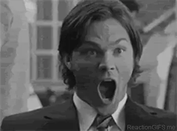 Supernatural mouth open gif Dean and Sam brothers