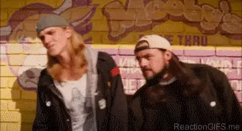 Jay and silent Bob dance on payday