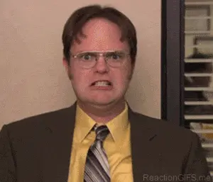 Every Morning morning when the alarm rings (Office Dwight)