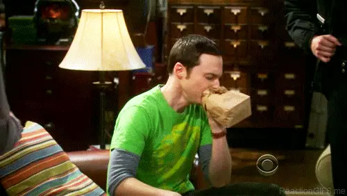 Sheldon hyperventilating big bang theory