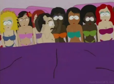 when I am the only guy at the club full of girls
