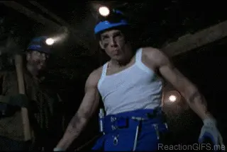 Zoolander mine scene, cool handyman