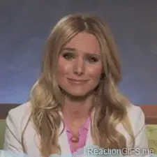 30 and still living with my parent Kristen Bell laugh to crying