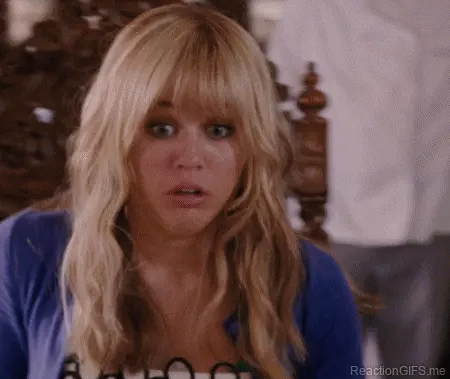 Miley Cyrus surprised