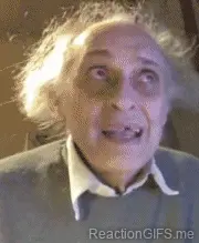 Old creepy man