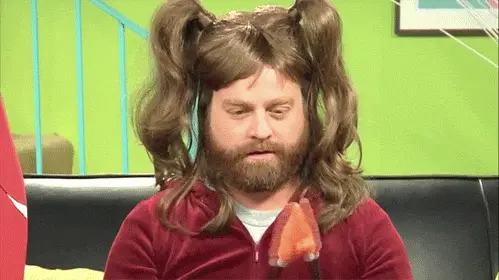 zach galifianakis clapping