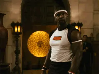 When I am at the gym and the guy next to me is lifting more than me Terry Crews Balls of Fury