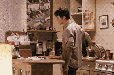 Plate smashing, Joseph Gordon-Levitt 500 days of summer