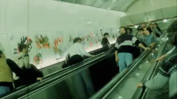 Jason Voorhees GTFO subway staircase scene