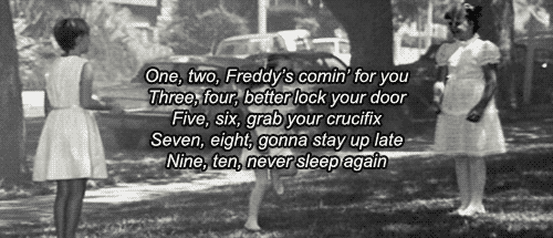 Jump the rope A Nightmare on Elm Street