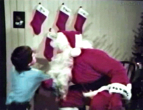 Punching Santa