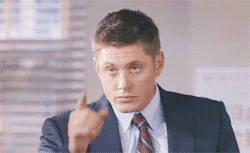 Dean Winchester from Supernatural show saying you're awesome