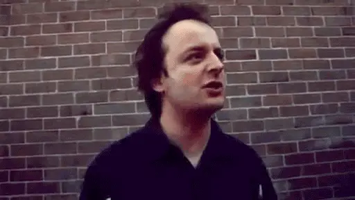 Beard slap slow motion