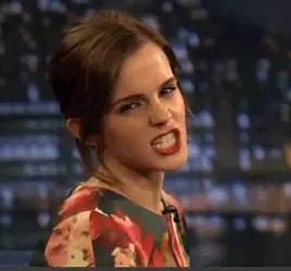 Emma Watson Dangerous face