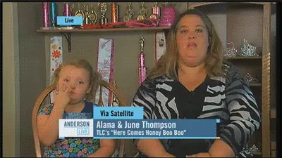 Honey Boo Boo is watching you