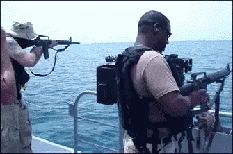 What's worse than a ice cube down the back? a hot gun shell