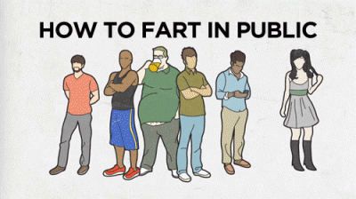 How to fart in public (girl code)
