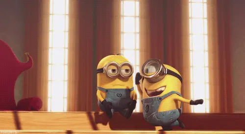 Minions sucker punch (Despicable me)