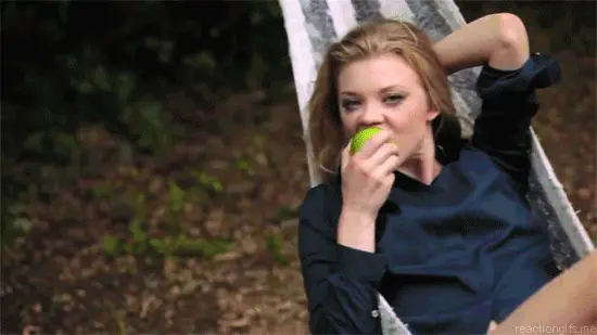 My reaction watching my friends arguing (Natalie Dormer)