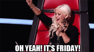 Oh yeah! It's Friday! (Christina Aguilera sexy moves at The Voice)