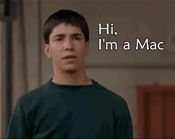 I'm a Mac and I'm a PC