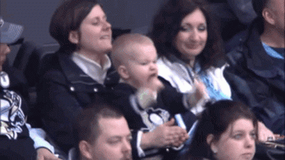 MRW my team makes the playoffs (Excited Pittsburgh baby fan)