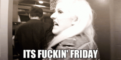Ellie Goulding it's fucking Friday gif