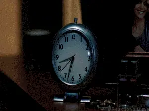 Monday morning alarm. I can't sleep
