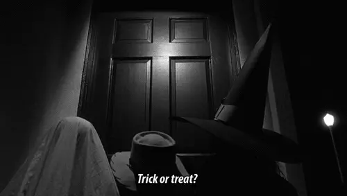 Dracula's Halloween trick or treat