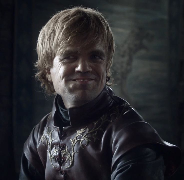 Tyrion funny eyebrows