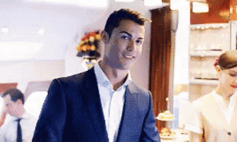 Cristiano Ronaldo wink