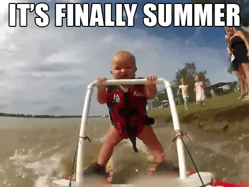 It's finally summer!