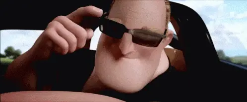 Mr Incredible flirting like a boss