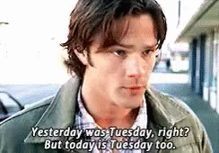 Supernatural's Sam Tuesday Loop