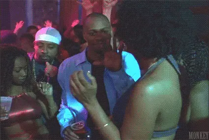 When an ex tries to talk to me