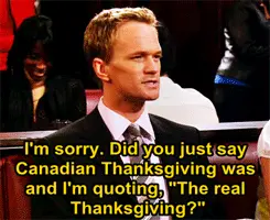The "real Thanksgiving"?