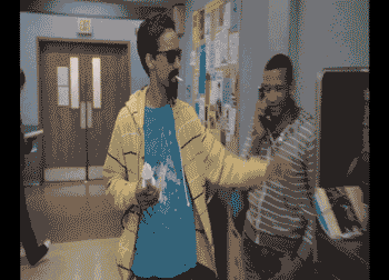 Evil Abed Deal With It