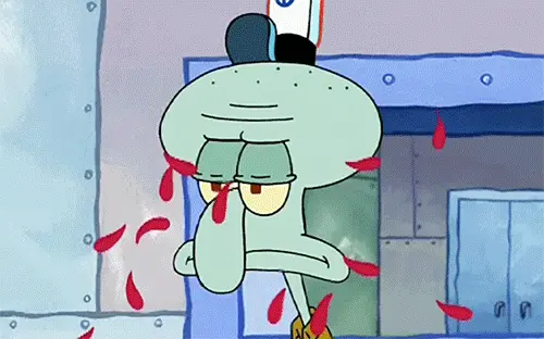 Frustrated Squidward Tentacles (Sponge Bob)