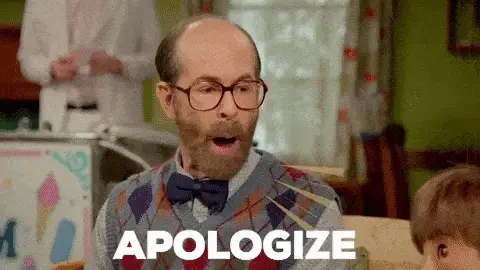 Apologize
