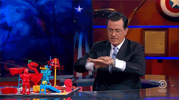 Heads! God Damnit! (Stephen Colbert)