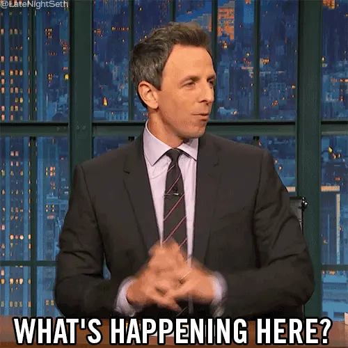 Seth Meyers What is Happening