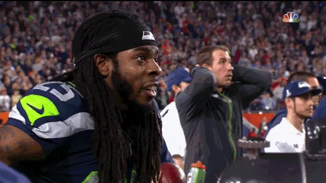 Heartbroken Seahawks (Superbowl XLIX)