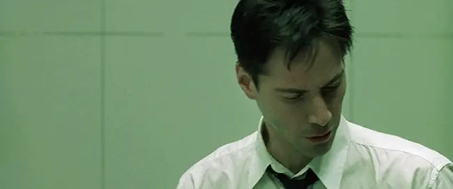 How about… I give you the finger. (The Matrix)