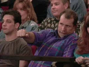 Reluctant Thumbs Up (Married… with Children)