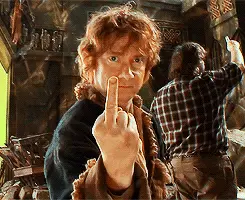 The Martin Freeman Middle Finger Collection (The Hobbit)