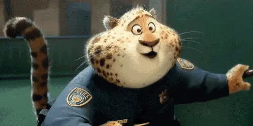 Aww (Officer Clawhauser)