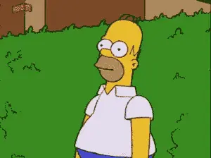 Hiding in the Bushes (Homer Simpson)