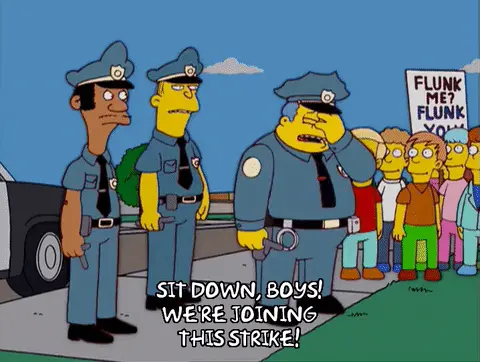 Sit down boys